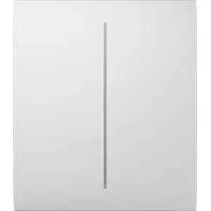 Ajax CenterButton (2-gang) WHITE — fotografija 1